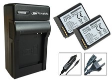 2 x Batteria + Caricabatterie