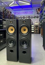 Bowers & Wilkins B&W DM 603 Speakers 2,5 Way 120 Watts RMS Hi End Work Good Look