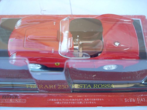 Die cast ferrari 250 - , testa