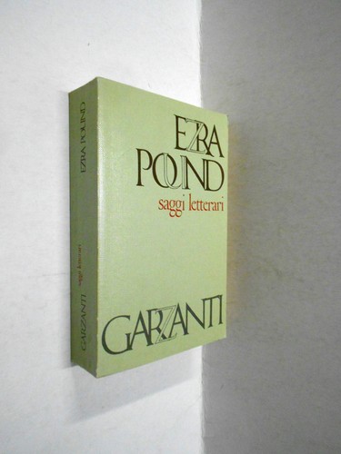Ezra pound saggi - ezra,