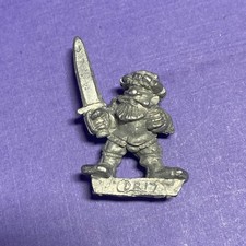 Marauder Dwarf DR 17 Landsknecht Warhammer Metal OOP 1989