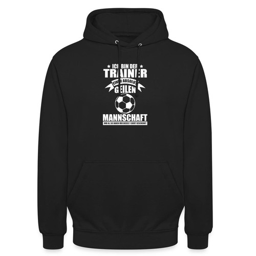Felpa con cappuccio unisex