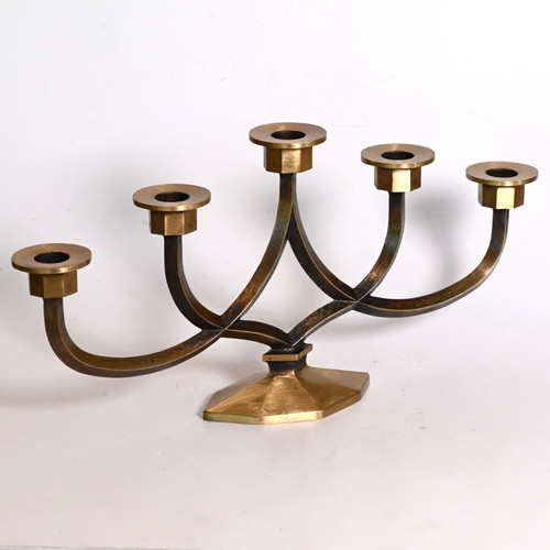 Candelabro bronzo 5 - candelabro,