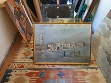 Quadro a olio raffigurante