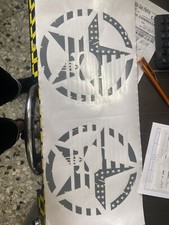 3 Adesivi in Vinile Lavabili