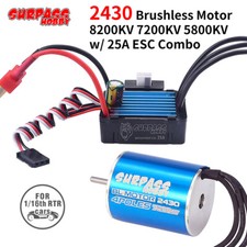 Surpass Hobby 2430 8200KV 7200KV 5800KV motore e 25A ESC per auto 1/18 1/16