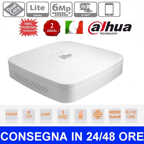 Nvr canali 6mp dahua - canali,