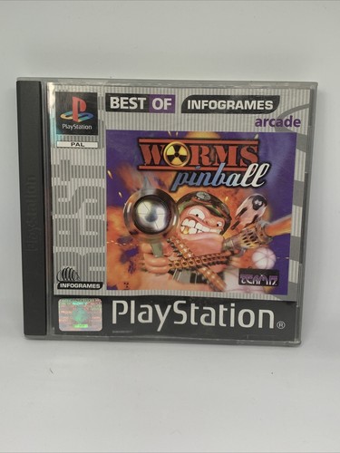Worms pinball ps1 gioco pal - ps1, uk