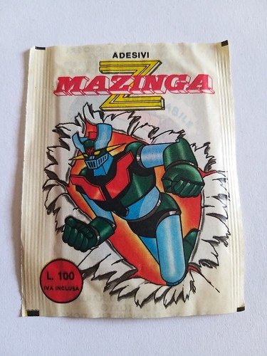 Mazinga adesivi ed - mazinga, ***
