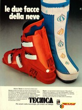Tecnica le due facce della neve /  Kastle sci. Advertising 1976