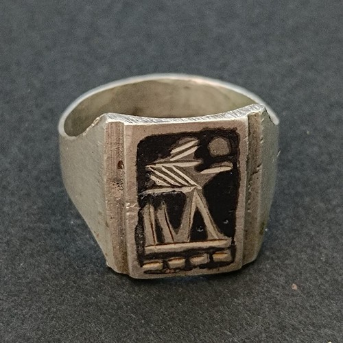 Anello uomo folk argento basso - uomo,