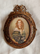 late '800 / Signed miniature