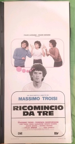 Locandina film ricomincio - locandina,