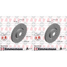 2x ZIMMERMANN Sport Dischi