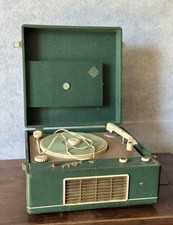 Giradischi portatile Telefunken "Musikus" anni '50 da restaurare