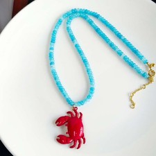 Collana con ciondolo granchio