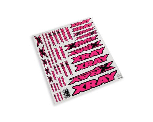 Adesivo corpo xray rosso - rosso, neon