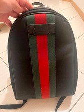 Gucci Zaino Nero Uomo Tessuto