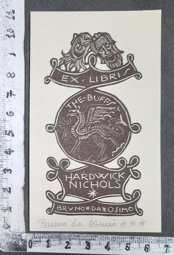 Wunderkammer exlibris 941 - exlibris, "