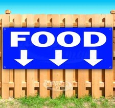 FOOD Advertising Vinyl Banner