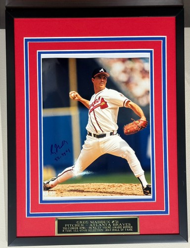 Foto firmata greg maddux 8x10 - foto,