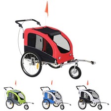 Rimorchio per Cani 2 in 1