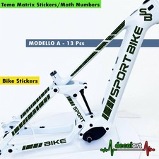 L318 Set 13 Adesivi Telaio MTB