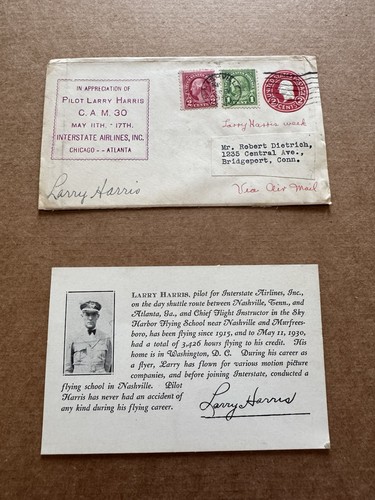 Pilota usa 1930 - 1930, firmato