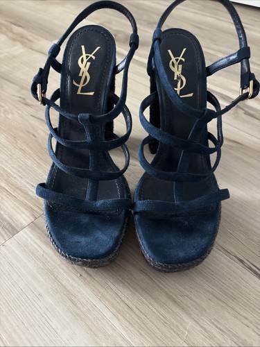 Ysl navy espadrillas - espadrillas, sandali