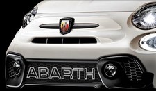 SCRITTA GRIGLIA CALANDRA RESTYLING STAMPA 3D FIAT GRANDE PUNTO ABARTH 595 695