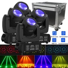 4x 200W 18Prisma Beam Moving Head RGBW LED COB 8GOBO luce di scena DMX DJ Party