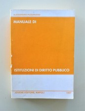 Manuale di istituzioni di diritto pubblico di Alessandro Pizzorusso
