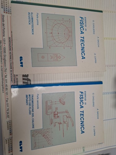 Elementi fisica tecnica - fisica,