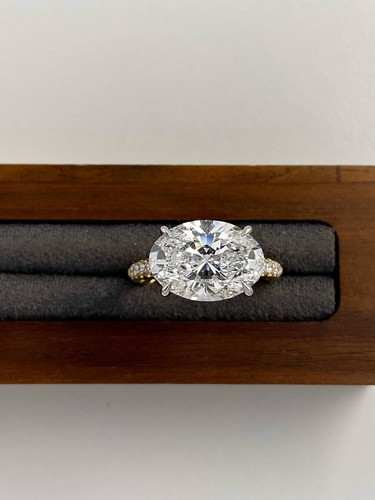 5ct real oval - oval, cut