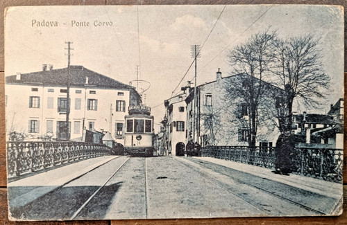 1911 padova con tram - con, in
