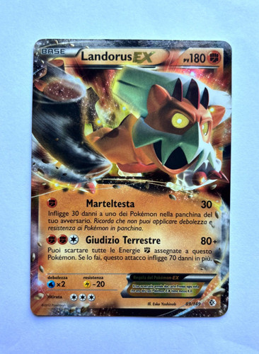 Carta pokemon landorus - carta,