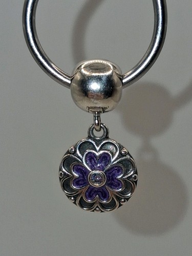 Ciondolo clip pendente smalto