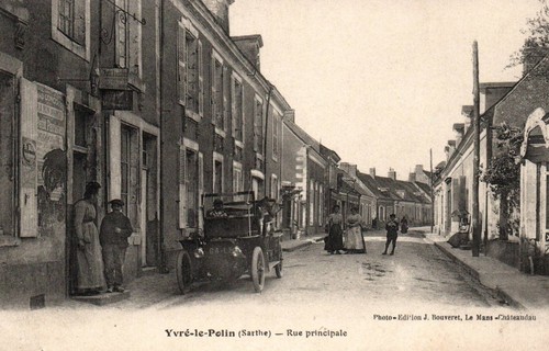Cpa yvre le - cpa, 72