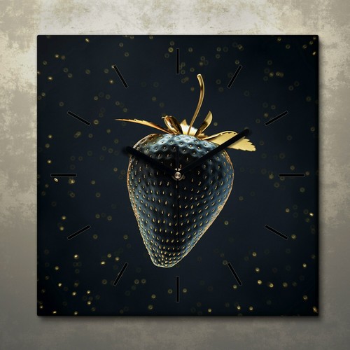 Decorazione tela orologio - tela,