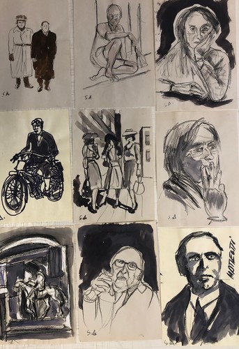 Disegni su carta -  09, disegni,