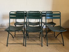 6 Sedie Pieghevoli Ferro