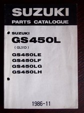 Suzuki GS450L LE/LF/LG 1986