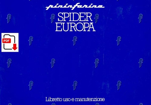 Manuale uso manutenzione