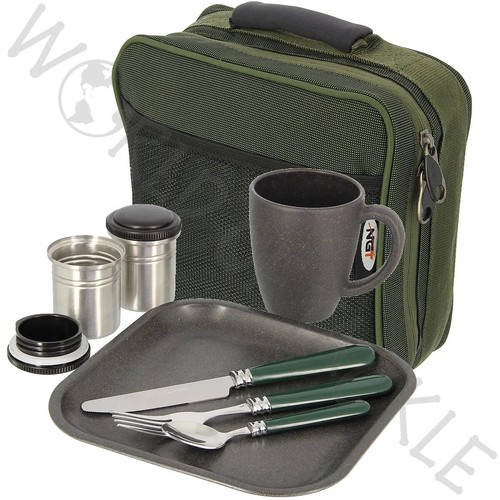 Ngt set posate tazza piatto - posate,