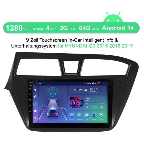 Autoradio 64g android apple - 14,