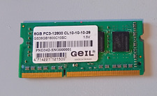 Memoria RAM DDR3 SODIMM 1600MHz PC3-12800 8GB x notebook Laptop SO-DIMM