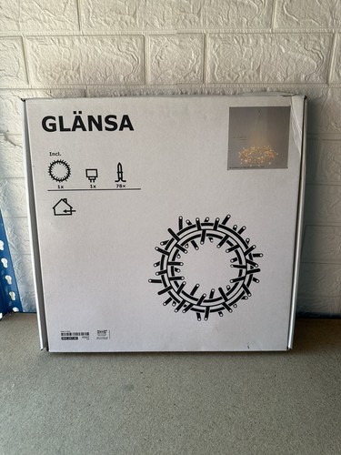 Lampadario ghirlanda bianca