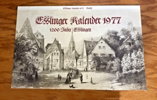 Calendario parete vintage - parete,