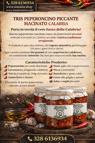 Peperoncino piccante calabrese - peperoncino,