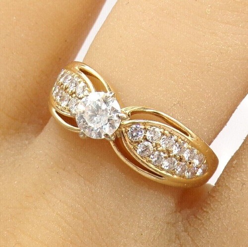 Anello taglio tondo creato - , in